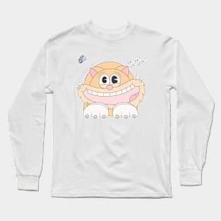 Monty The Cat Long Sleeve T-Shirt